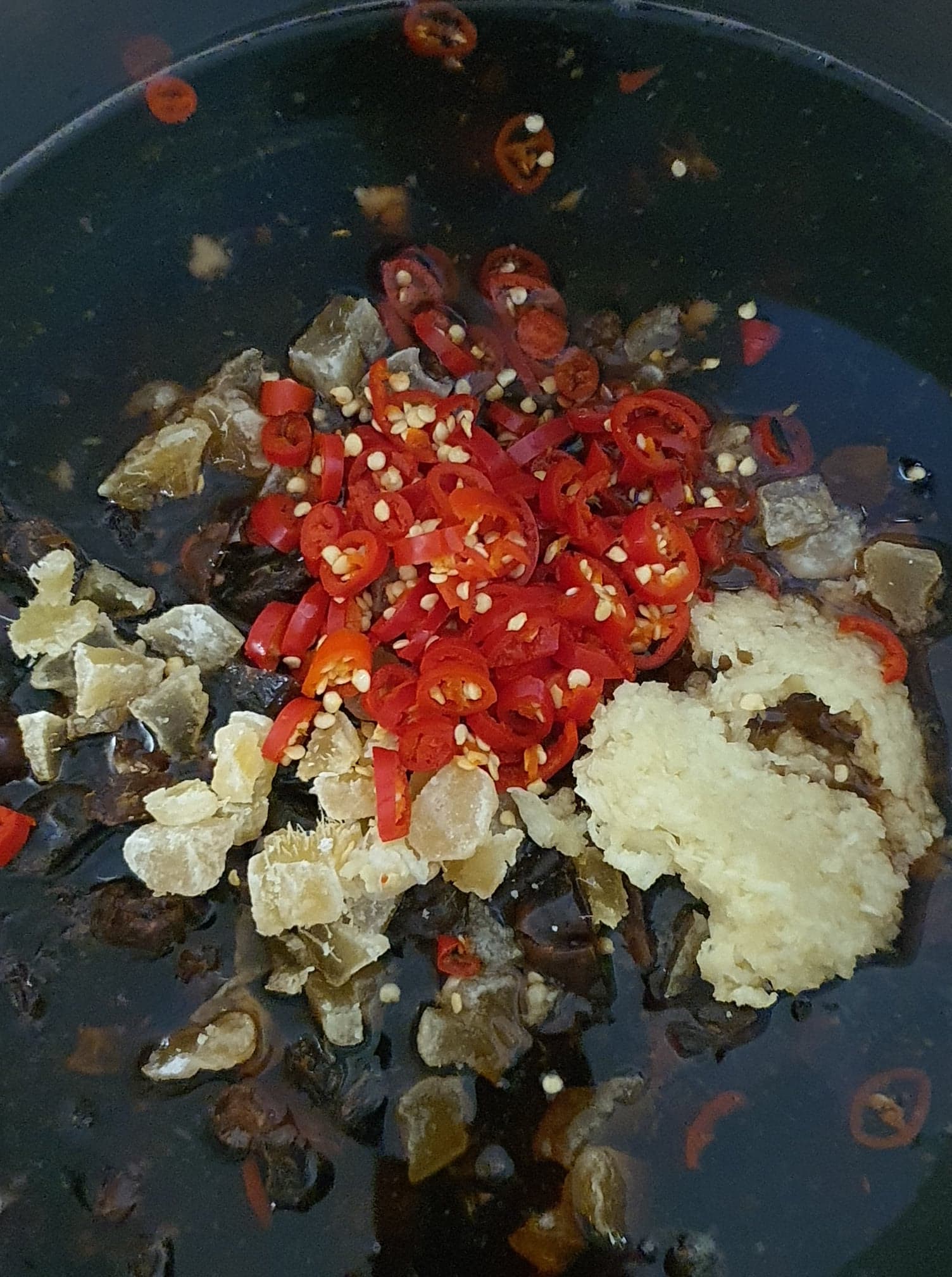 Adding ingredients